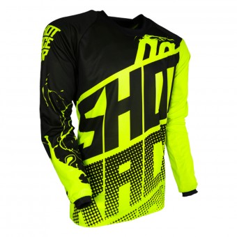 Camiseta Motocross SHOT Devo Venom Neon Yelow Niño Camiseta Motocross SHOT Devo Venom Neon Yelow Niño