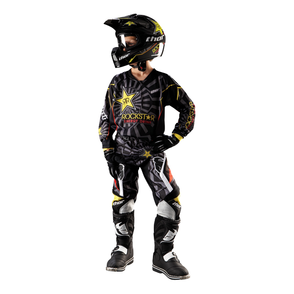 Camiseta Motocross Thor Phase Rockstar Jersey Kid