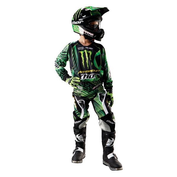 Camiseta Motocross Thor Monster Phase Pro Circuit Jersey Kid