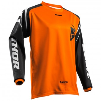 Camiseta Motocross Thor Sector Zones Orange