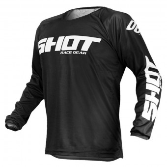 Camiseta Motocross SHOT Devo Raw Black Camiseta Motocross SHOT Devo Raw Black