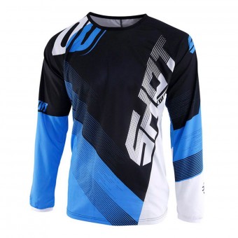 Camiseta Motocross SHOT Devo Ultimate Negro Cian Niño Camiseta Motocross SHOT Devo Ultimate Negro Cian Niño