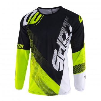 Camiseta Motocross SHOT Devo Ultimate Negro Neon Amarillo Camiseta Motocross SHOT Devo Ultimate Negro Neon Amarillo