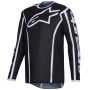 Camiseta Motocross Alpinestars Fluid Apex Jersey Black Gray