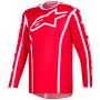 Camiseta Motocross Alpinestars Fluid Apex Jersey Red White