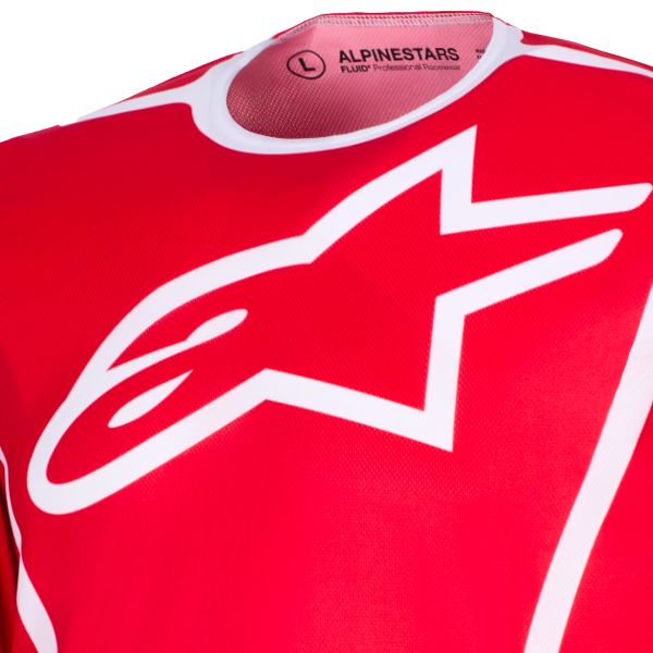 Alpinestars Fluid Apex Jersey Red White