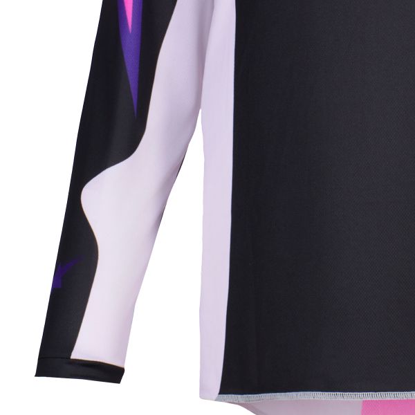 Alpinestars Fluid Grid Jersey Black Light Gray Purple