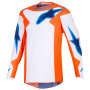 Camiseta Motocross Alpinestars Fluid Grid Jersey Orange Ucla Blue