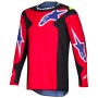 Camiseta Motocross Alpinestars Fluid Grid Jersey Red Black Purple
