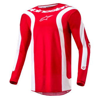 Camiseta Motocross Alpinestars Fluid Lurv Mars Red White
