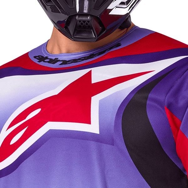 Alpinestars Fluid Wurx Purple Bright Red