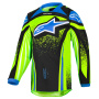 Camiseta Motocross Alpinestars Kids Racer Nomur Jersey Dk Navy Yllw FL Ucla Blue