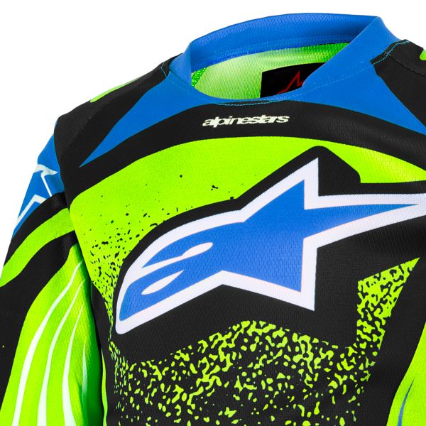 Alpinestars Kids Racer Nomur Jersey Dk Navy Yllw FL Ucla Blue