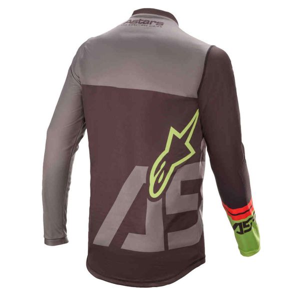 Alpinestars Racer Compass Black Yellow Fluo Coral