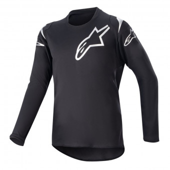 Camiseta Motocross Alpinestars Racer Graphite Black Reflective Nio