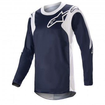 Camiseta Motocross Alpinestars Racer Hoen Night Navy White
