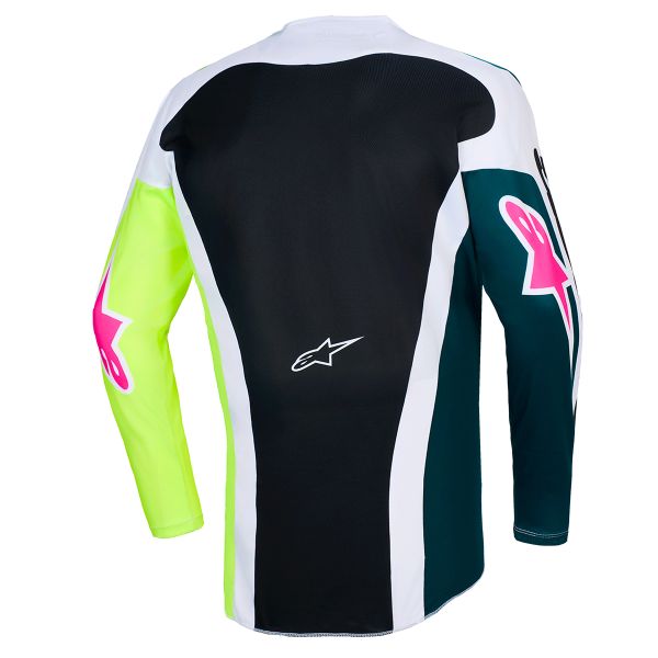 Alpinestars Racer Portl Jersey Green White Black