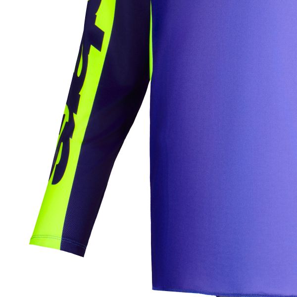 Alpinestars Racer Portl Jersey Purple Yellow Fluo
