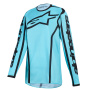 Camiseta Motocross Alpinestars Stella Fluid Apex Jersey Tropical Black