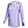 Camiseta Motocross Alpinestars Stella Fluid Apex Jersey Violet White