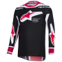 Camiseta Motocross Alpinestars Supertech Pro Vista Jersey Black Red White