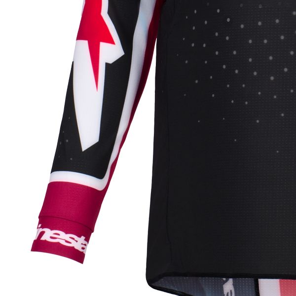 Alpinestars Supertech Pro Vista Jersey Black Red White