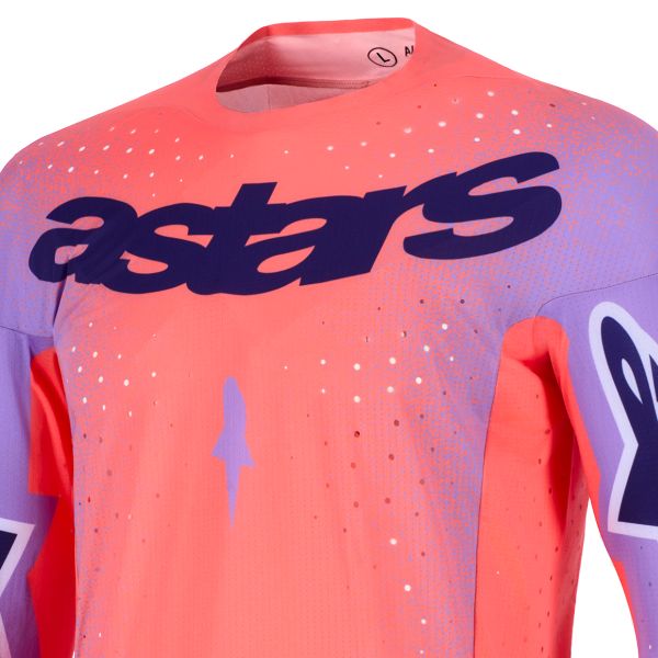 Alpinestars Supertech Scenz Jersey Hot Coral Purple