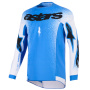 Camiseta Motocross Alpinestars Supertech Scenz Jersey Ucla Blue White