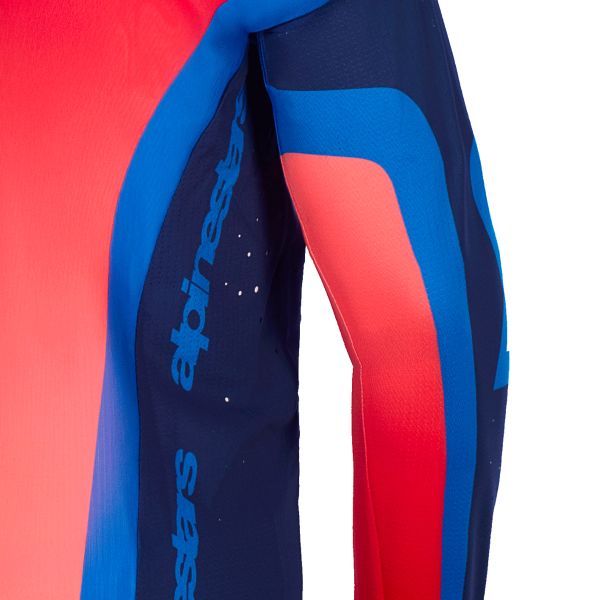 Alpinestars Supertech Vista Jersey Dark Navy Hot Coral Cobalt