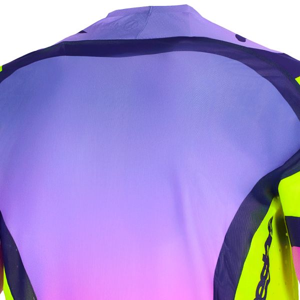 Alpinestars Supertech Vista Jersey Yellow Purple Black