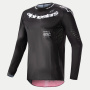Camiseta Motocross Alpinestars Supertech Ward Negro Rojo Baya