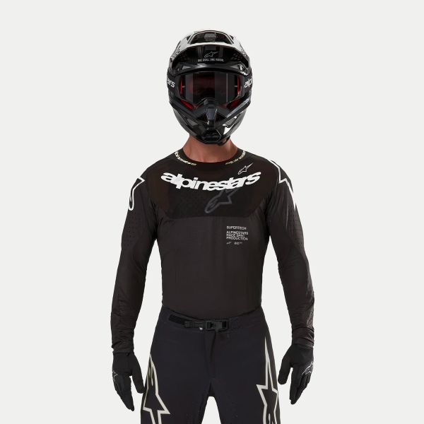 Alpinestars Supertech Ward Negro Rojo Baya