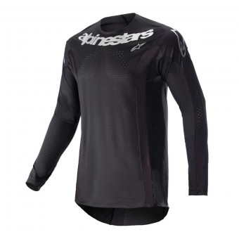 Camiseta Motocross Alpinestars Techstar Arch Black Silver
