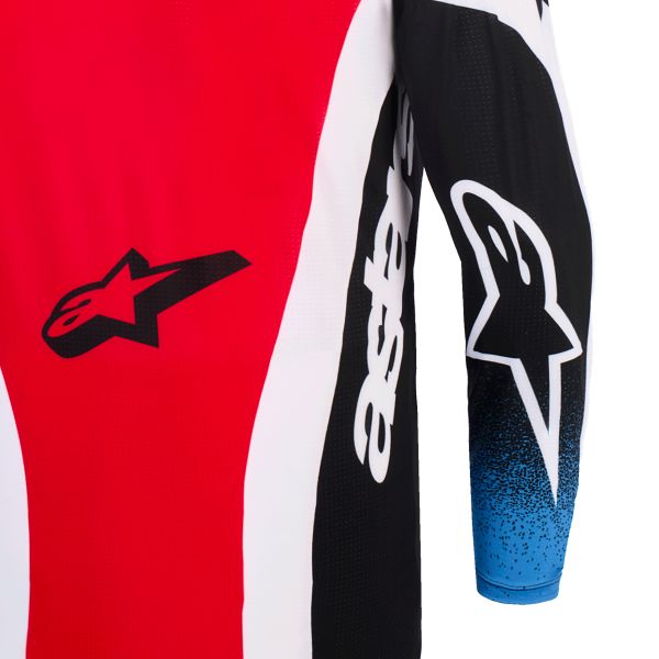 Alpinestars Techstar Knif Jersey Black White Red