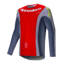 Camiseta Motocross Alpinestars Techstar Melt Bright Red Gray
