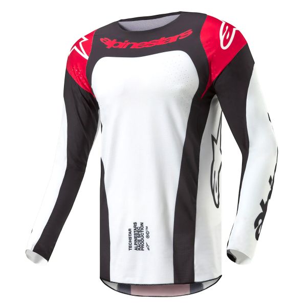 Camiseta Motocross Alpinestars Techstar Ocuri Mars Red White Black