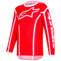 Camiseta Motocross Alpinestars Youth Fluid Apex Jersey Red White