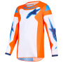 Camiseta Motocross Alpinestars Youth Fluid Grid Jersey Orange Ucla Blue