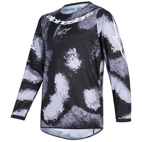 Camiseta Motocross Alpinestars Youth Fluid Lahnd Jersey Iron Camo