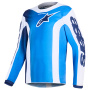 Camiseta Motocross Alpinestars Youth Fluid Portl Jersey Ucla Blue White