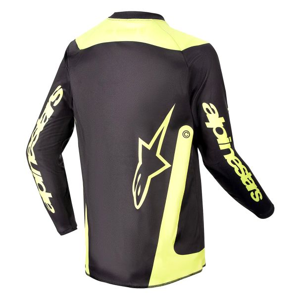 Alpinestars Youth Racer Lurv Black Yellow Fluo