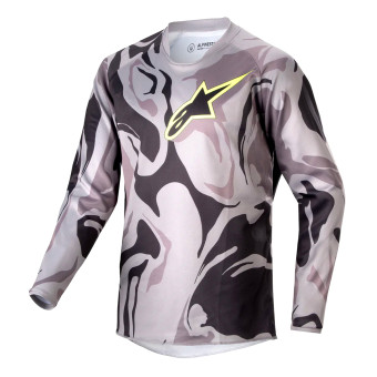 Camiseta Motocross Alpinestars Youth Racer Tactical Cast Grey Camo Magnet