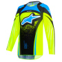 Camiseta Motocross Alpinestars Youth Supertech Nomur Jersey Dk Navy Yllw FL Ucla Blue