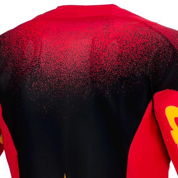 Alpinestars Youth Supertech Scenz Jersey Red Black Yellow