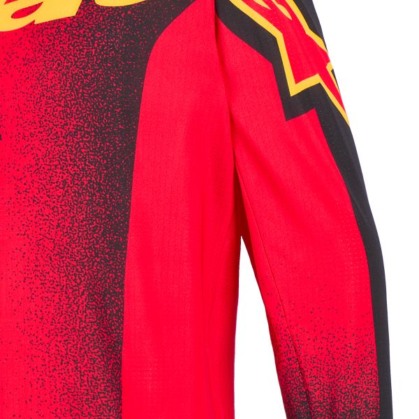 Alpinestars Youth Supertech Scenz Jersey Red Black Yellow