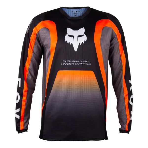 Camiseta Motocross FOX 180 Ballast Black Grey Kid