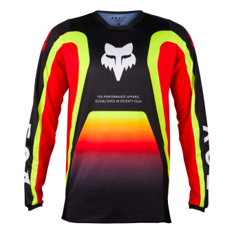 Camiseta Motocross FOX 180 Ballast Black Red Camiseta Motocross FOX 180 Ballast Black Red
