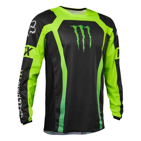 Camiseta Motocross FOX 180 Black Monster