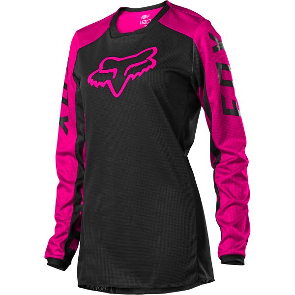 Camiseta Motocross FOX 180 Djet Woman Black Pink