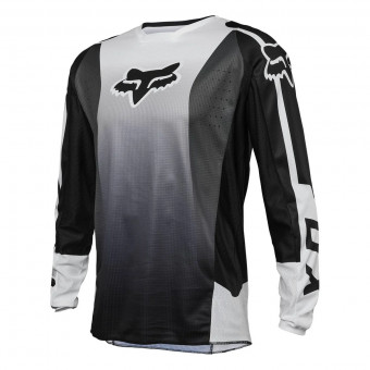 Camiseta Motocross FOX 180 Leed Black White